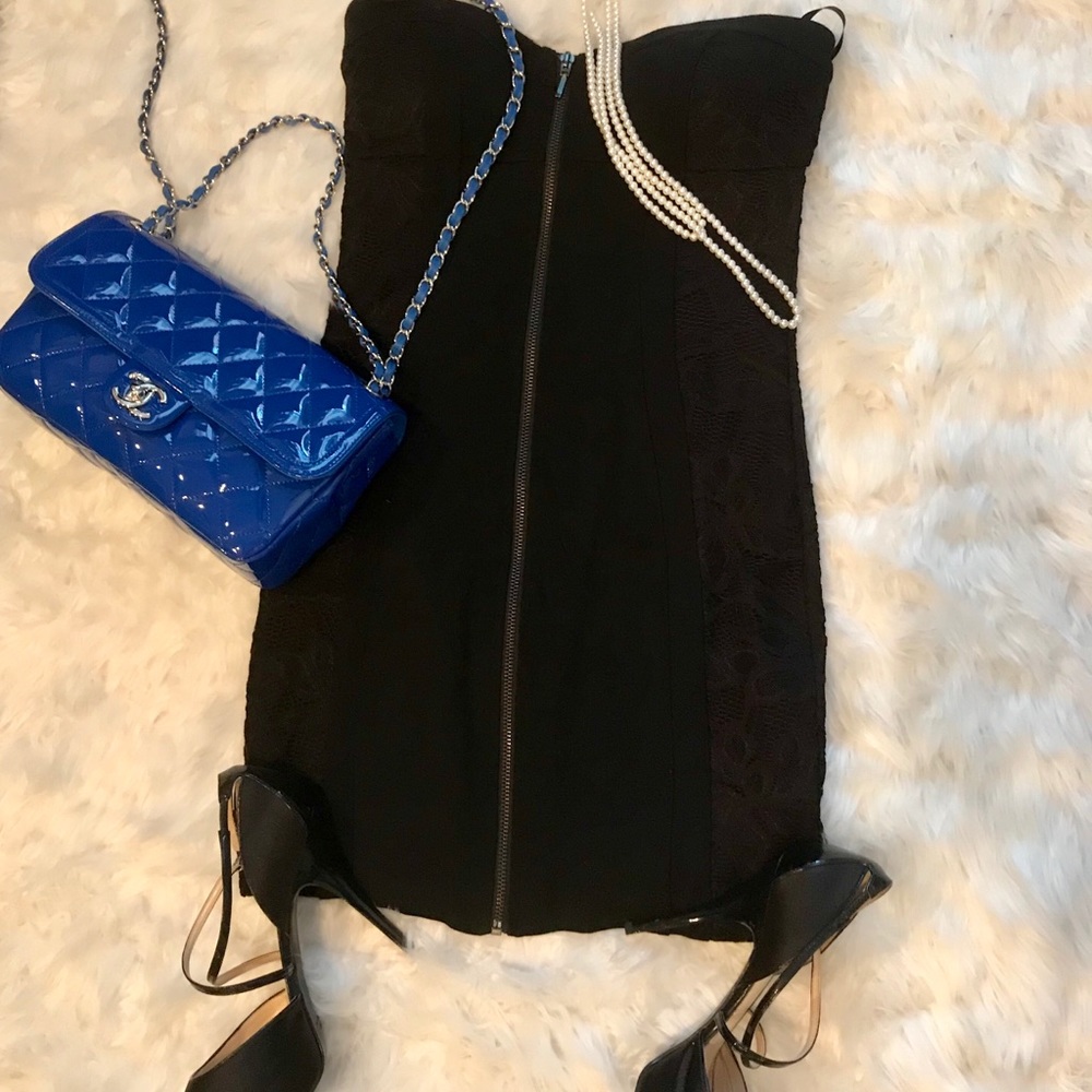 Bebe little black dress